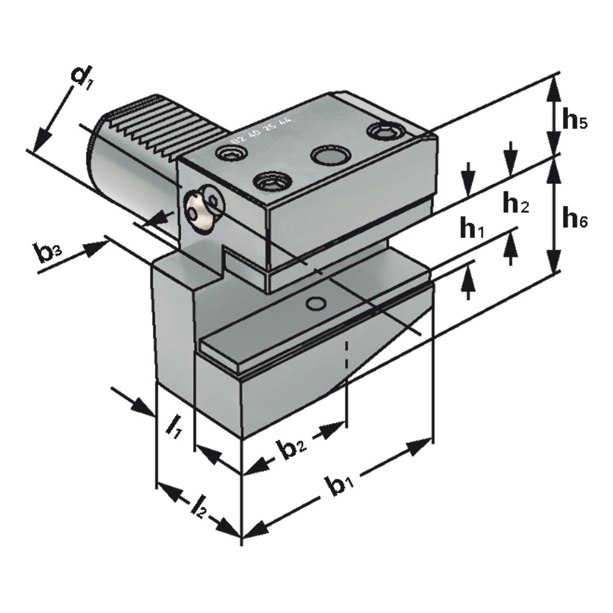 VDI Radial-Werkzeughalter - Kurz - Typ B1/B2