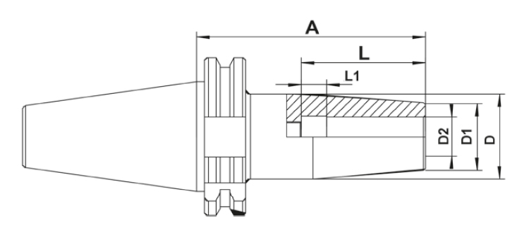 SK40 - Schrumpffutter - DIN 69871 AD/B