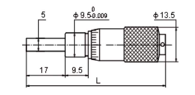 Klein-Einbau-Messchraube